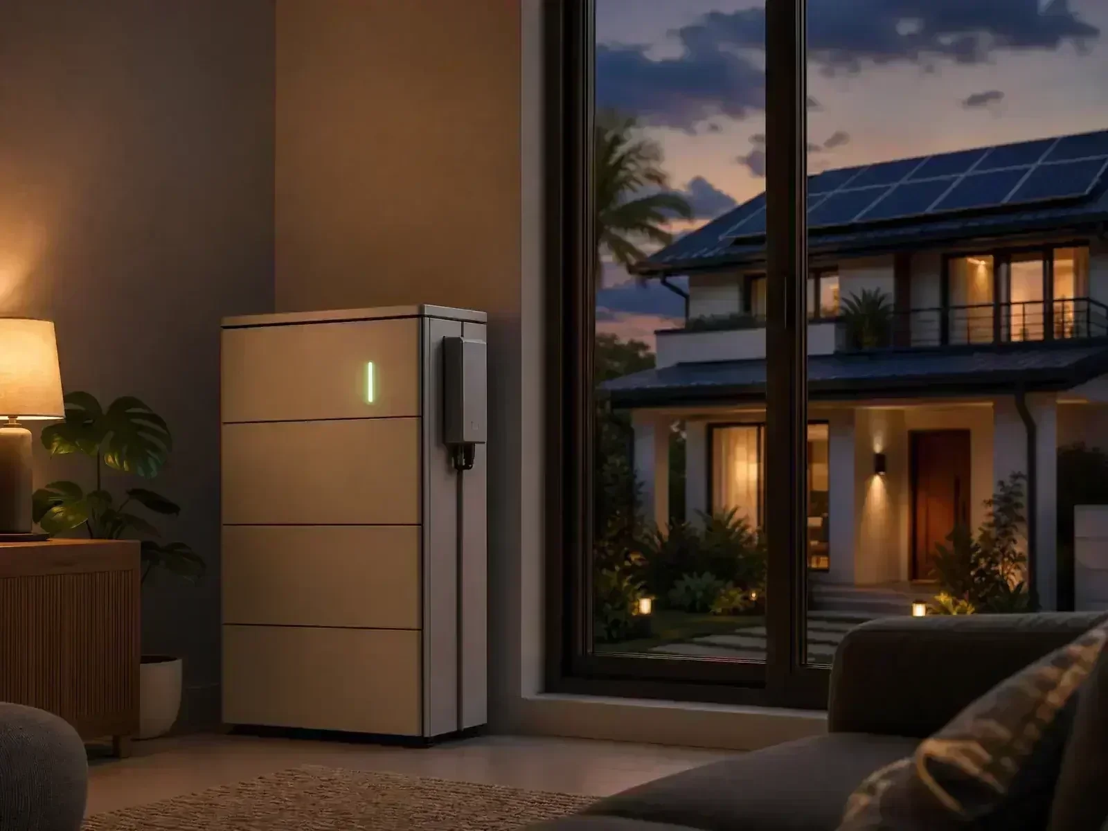 Estimating solar battery runtime and stored energy for a Philippine home
