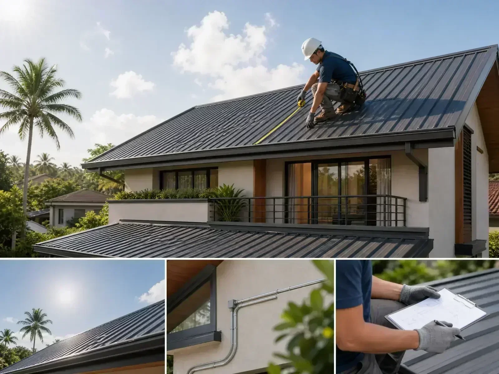 Roof and home readiness assessment for a Philippine rooftop solar installation