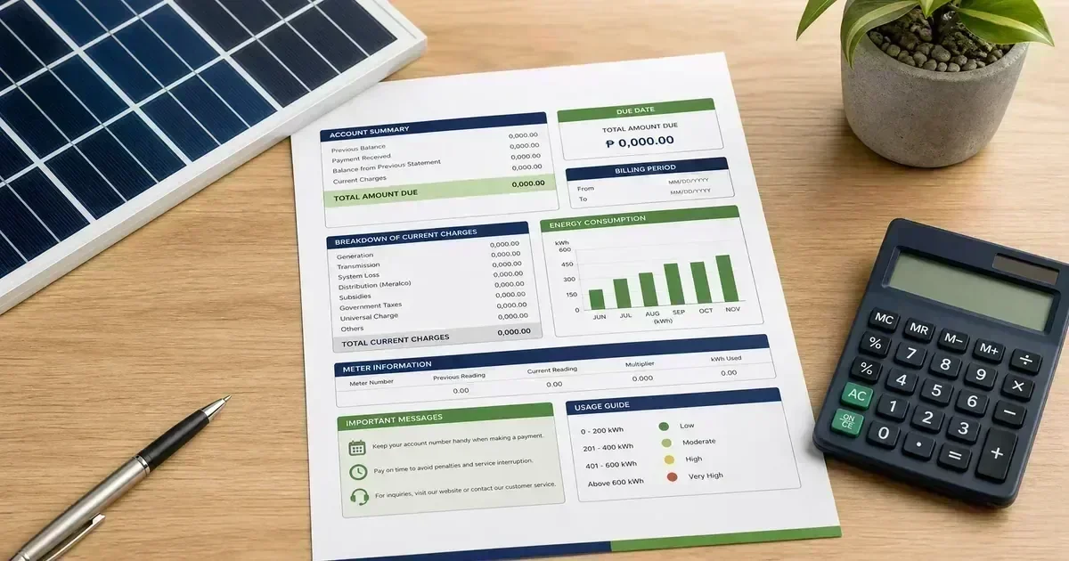How to Read Your Electric Bill Before Buying Solar