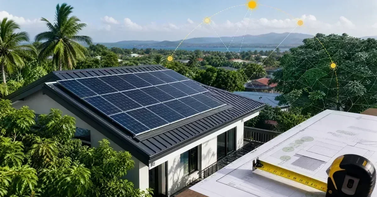 Solar Roof Assessment PH: Shade, Tilt, and Space