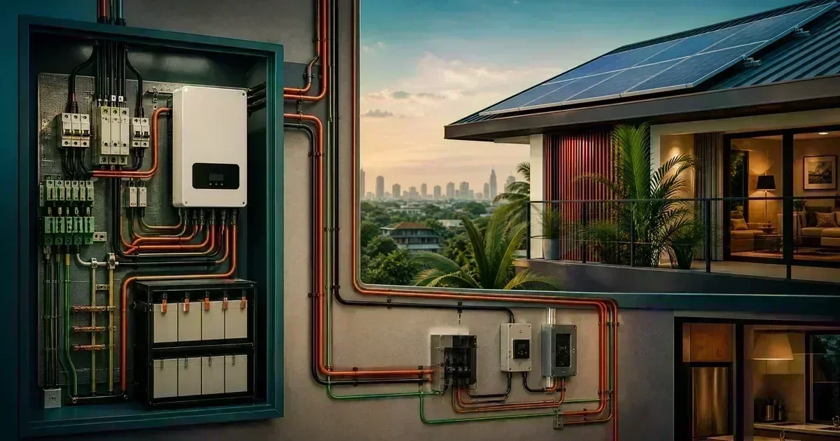 Solar Wiring Diagram PH: Read a Safe System Architecture