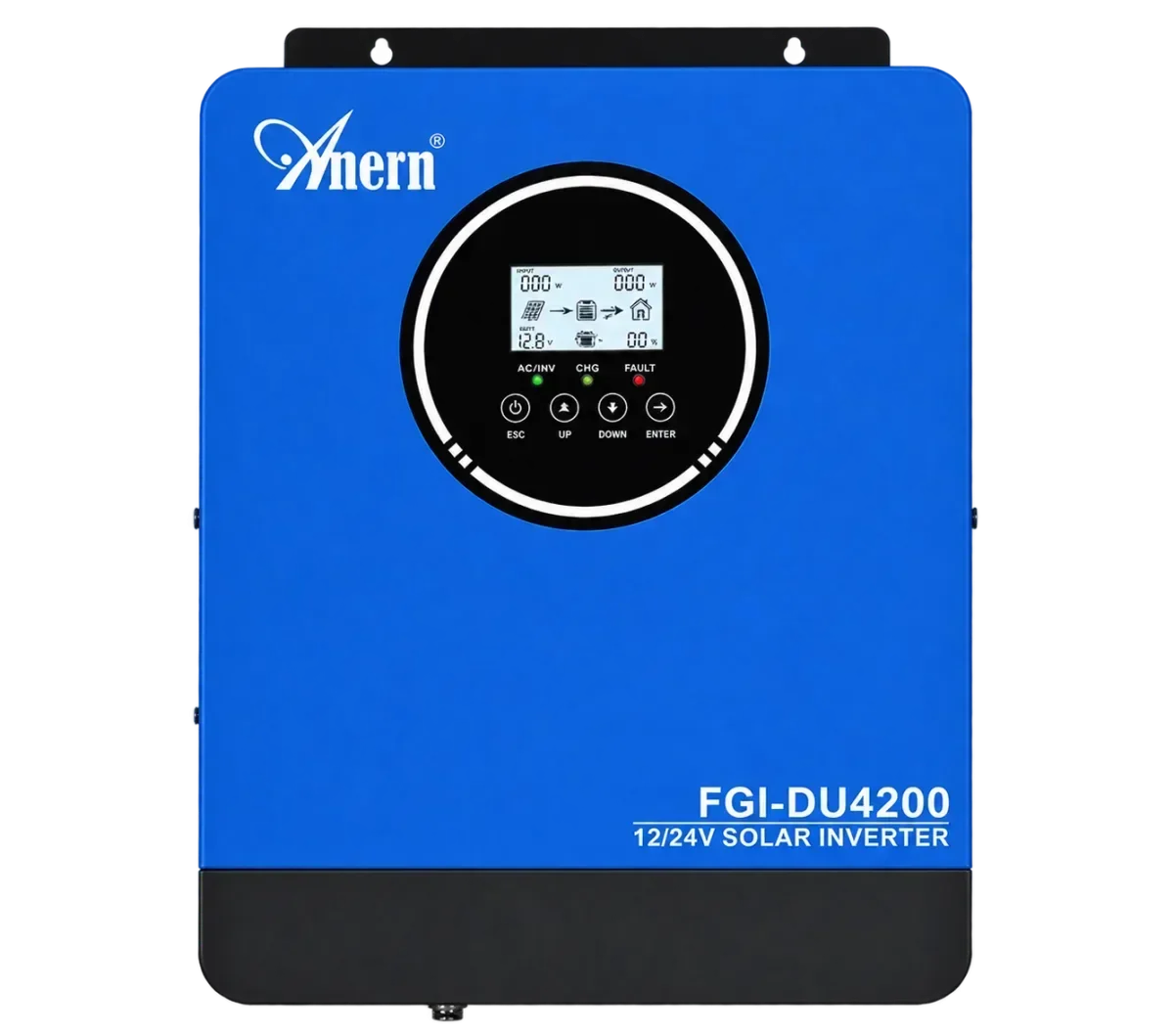 Anern 2.3kW 12V Hybrid Solar Inverter (12V and 24V Models)