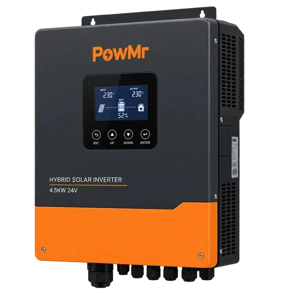 PowMr POW-HVM4.5K-24V-E / POW-HVM6.5K-48V-E Hybrid Inverter